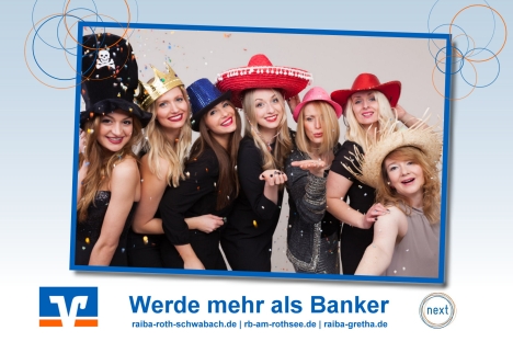 Fotobox Layout Raiffeisenbank Individuelles Layout