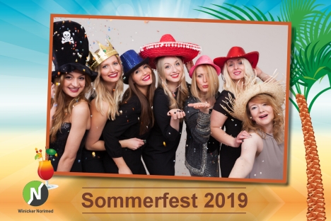 Fotobox Layout sommerfest winicker norimed Individuelles Layout